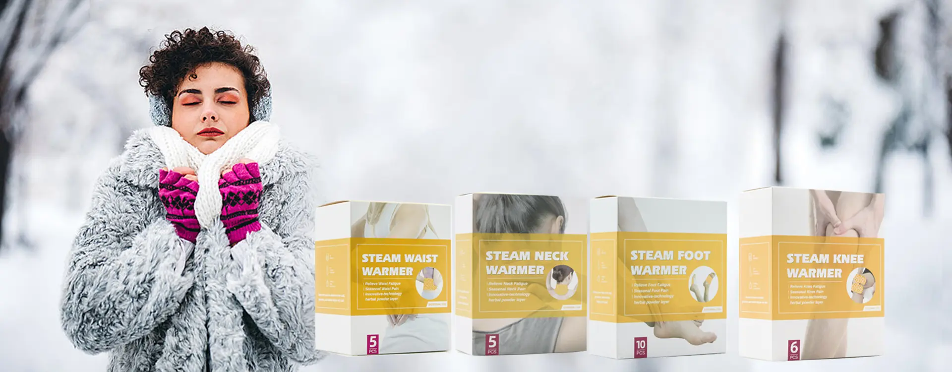 Heat Patch - Disposable Warmers for Neck, Waist & Foot